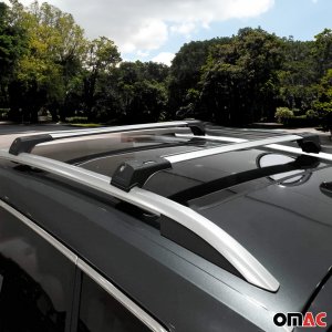 BMW X5 Roof Rack Cross Bars - Omac - Skybar 2Pcs - Gray - '00-'06